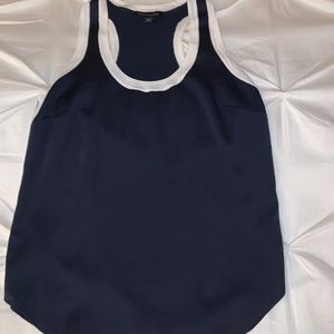 Banana republic racer back top